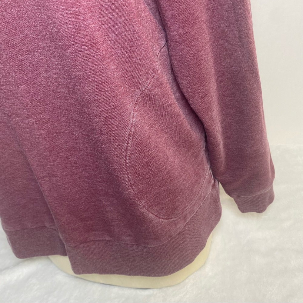 Logo Lori Goldstein Washed Mauve Pullover Sweatshirt XS - Picture 6 of 15